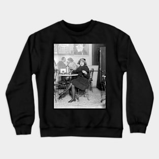 Lady with a Hidden Flask, 1922. Vintage Photo Crewneck Sweatshirt